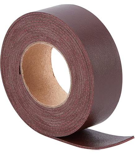 Swpeet Cinturino in pelle nera largo 2,5 cm, 203 cm, strisce in pelle
