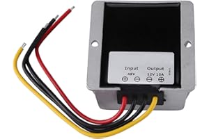DIOCHE Przetwornica Dc-dc 48V do 12V Konwerter Napięcia 10A Obsługuje Ochronę Nadprądową, Ochronę Przed Przepięciem, Ochronę Przed Zwarciem i Ochronę Przed Przegrzaniem