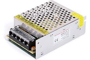 12V 5A 60W DC przełącznik zasilania zasilania zasilania zasilanie zasilane zasilanie AC 100V/240V do adaptera zasilania DC-12V, ANGEEK przekształca stałe napięcie, nadaje się do pasków LED, kamer,