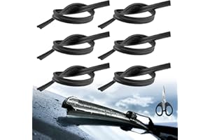 GOTFUN 6 sztuk uniwersalnych gumek do wycieraczki, guma do wycieraczek 700 mm, kompatybilna ze wszystkimi piórami