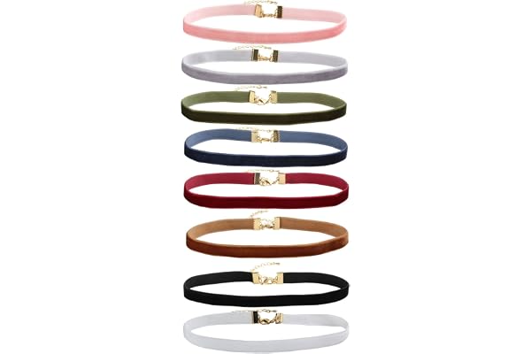 MILAKOO Dentelle Velours Ras du Cou Collier pour Femmes
