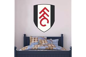 Beautiful Game Fulham Football Club Crest Wall Art Sticker Decal Mural (90cm)