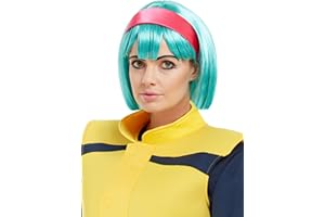 Funidelia | Peluca de Bulma Dragon Ball para mujer Bola de Dragón, Manga, Saiyan - Accesorios para adultos, accesorio para disfraz - Verde