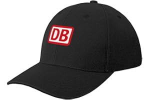 COSIUOS Basecap Deutsche Bahn Logo (1994) Klassisches T-Shirt Baseball Cap Luxus Herren Mütze Luxus Cap Hip Hop Golf Wear Designer Herren Damen
