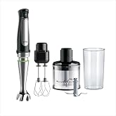 Braun MultiQuick 7 &ndash; 1000W Mini Printer with Chopper 500 ml Black | Hand Blender, ACTIVEBlade Tech, Easy SmartSpeed, Double R