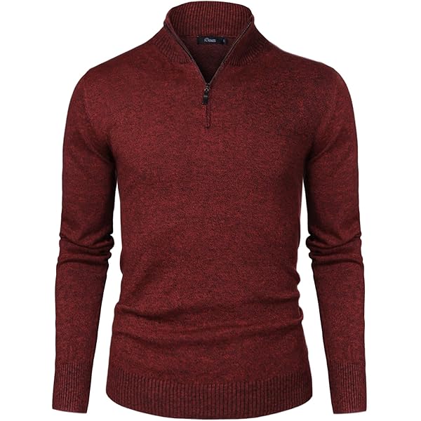 COOFANDY Herencoltrui met Schildpadkraag Lange Mouw Opgerolde Kraag Gebreide Trui voor Mannen Casual Sweatshirts Winter Roll-up Trui, Lichtgrijs, M