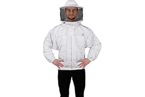 Humble Bee 310 Veste d'apiculture en polycoton avec voile arrondi