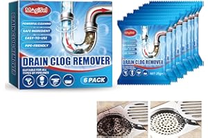 MAGISEL Rohr-Auffrischung, Abflussreiniger Schaum Extra Stark, 180g Leistungsstarker Rohrfrei Unblocker gegen Verstopfungen, Biologisch abbaubarer Rohrreiniger, Löst Verstopfungen aus Haaren, Fett