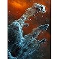 Artery8 NASA James Webb Telescope Ghostly Figures Pillars of Creation MIRI Image Extra Large XL Wall Art Poster Print