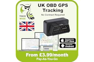 Track Wise Pulse 2G – Plug & Play OBD GPS Car Tracker | Real-Time Tracking via App | Trip History & Security Alerts | No Installation Required