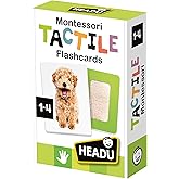 Headu Flashcards Tactile Montessori (1-4 Yaş)