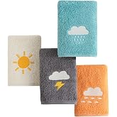 M&uuml;rd&uuml;m Home Aprilis 4 Mevsim Renkli El-Y&uuml;z Havlusu,4'l&uuml; Paket, 4 Par&ccedil;a 30x50, Yumuşak ve Emici, Kaliteli G&uuml;nl&uuml;k Kullanıma Uyg