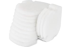 LTWHOME Generico-Cuscinetti di Ricambio Compatibile Filtro Floss Pad adatta a Tetratec External Filters EX400 / EX600 / EX700 FF (confezione da 12)