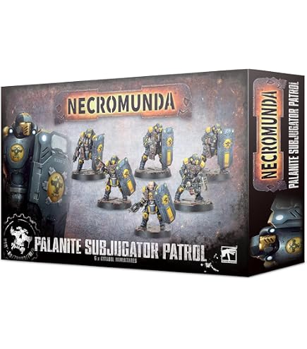 Juego De Dados Warhammer Necromunda - 8 Dados Temáticos Tribes Of The Wastelands, Acrílico Gris Ceniciento Con Marcas Amarillas
