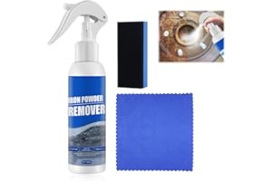 YuuFcy Car Rust Remover Spray, Multi-Purpose Rust Remover, Metal Paint Cleaner, Iron Powder Remover, Rust Out Instant Remover Spray, Maintenance Spray Rust Car