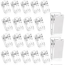 LINTRA Clips Muraux Autocollants à Ressort, 8 Pièces Pinces