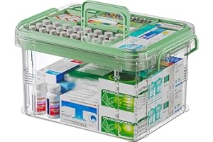 Ant Warrior Scatola per Medicinali, Scatola porta medicine da casa, multifunzionale, Medicine box,per la casa,all'aperto, 31x21x15cm