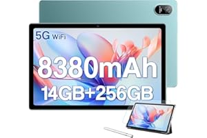 Tablet Android,Blackview Tab 11 WiFi 2K 10,36 Pollici,14(8+6) GB + 256GB(TF 1TB), 2000x1200 FHD+, 16MP+16MP, MT8183 Octa-Core, 8380mAh,BT/OTG/5G Tablet