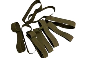 ‎KOVA 10x Hosengummi Beingummi Bundeswehr Neu Hosenband BW Krempelgummi Gummi für Hosen, Hosenbein Fahrradgummi Hosenbeingummi Gummiband Hosenklammer Fahrrad Gummibänder Fahrradklammer
