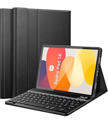 IVEOPPE Coque Clavier Xiaomi Pad 6 11", Rétroéclairage 7 Couleurs