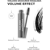 ALIX AVIEN Ayarlanabilir Hacim Topaklanma Karşıtı Besleyici Etkili Siyah Maskara - Volume Designer Mascara