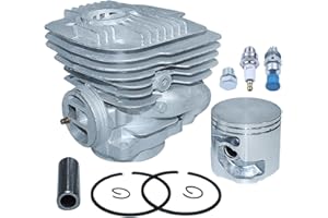 Gubeter Kit pistone cilindro 56 mm, per sega da taglio Per Husqvarna K960 K970, 544 93 56-02, 544 93 56-03,
