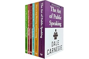 Dale Carnegie Collection 6 Books Set (The Art of Public Speaking, How To Stop Worrying And Start Living, The Quick And Easy Way To Effective Speaking, How To Enjoy Your Life And Job and More)