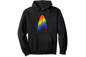 Star Trek Discovery Pride Large Chest Logo Pullover Hoodie