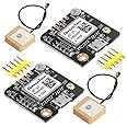 2pcs GT-U7 GPS Module Navigation Satellite Positioning Compatible with NEO-6M 51 MCU STM32 High Sensitivity Low Power Consumption High-Precision Positioning Suitable for Vehicles