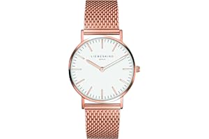 Liebeskind Damen Analog Quarz Armbanduhr mit Edelstahlarmband