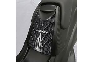 labelbike - Autocollant 3D Protection Porte Réservoir pour Scooter T Max 2012-2016