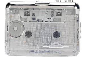 ZAICOLER Cassette Player Recorder Converter, Crystal Clear Sound USB Cassette to MP3 Converter, Stereoljud med Auto Rewind, P