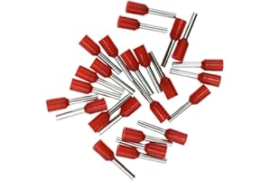 AFELD ELEKTRO Terminali isolati, 1,00 mm², rosso, 25 pezzi