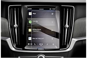 GAFAT Volvo XC40 XC60 XC90 V60 V90, S90, S60, C40, 2017-2024, 2025, 8,7", folia ochronna do nawigacji, Volvo 8,7" Sensus Connect ze szkła hartowanego, odporna na wstrząsy, 9H odporna na zarysowania