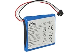 vhbw 1x Akku kompatibel mit Tomtom Start 60, Start 60 EU, Start 60 M, 4EN62. 4EN6.001.02 GPS Navigation Navi (1020 mAh, 3,7 V, Li-Ion) - Ersatz für AHA11111003, VFA