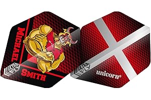 Unicorn Ultrafly.75 Ar2 Michael Smith, Alette per Freccette ultrafly Unisex, Multicolore, AR Type 2