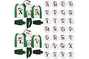 GENERISCH Weihnachts Pyjama Sets,Familie Weihnachtspyjama,Matching Christmas Couple Pyjamas,Damen/Herren/Junge/Mädchen/Baby Weihnachten Schlafanzug