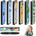 6 Pièces Harmonica Enfant, Har Monica de Bande Dessinée pour Enfants, pour Débutants,Enfants,Étudiants,Adultes,Joueurs Professionnels