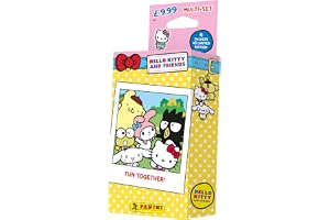 Panini Hello Kitty & Friends Trading Cards Blister 3 premiumfickor + 1 kort i begränsad utgåva