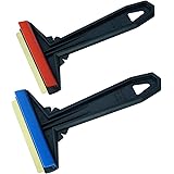 L&P A054 - Raschietto ghiaccio Auto Murska Raschietto per ghiaccio [ 2 pezzi ] Ottone molto efficiente e rapidamente gratta g