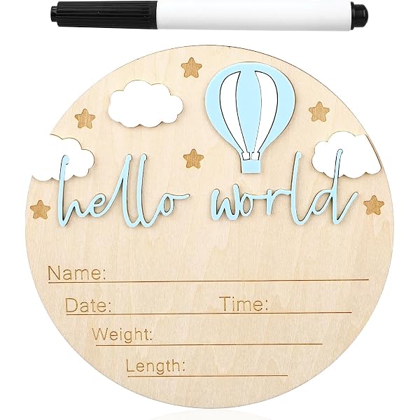 Newborn Baby Gift Set Tiny Trees Baby Milestone Gift Set – Keepsake Box ...