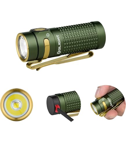 Lampe Torche Tactique WUBEN T4 Rechargeable USB-C - 850 Lumens, Portée 401 M