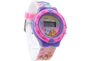 Vadobag PAW Patrol – Skye und Everest – Kids Time – Digitale Armbanduhr für Kinder – Farbe Rosa