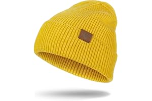 Wmcaps Cappello Uomo Invernale Berretto Uomo in Maglia Leggero e Morbido Beanie Unisex Regalo per Lui/Lei