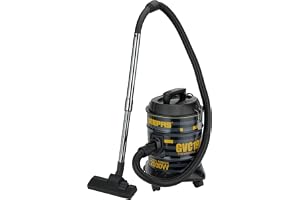 Geepas 2000W 2-in-1 Blow and Dry Vacuum Cleaner GVC19045 | Powerful Copper Motor | 18L Capacity | Stainless Steel Drum Tank | Dust Full Indicator | 2-Year Warranty