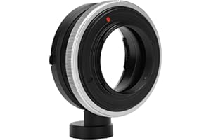 YUNIR Tilt Shift Adapter Ring für Nikon F Mount Objektiv bis für spiegellose M4/3 Kamera