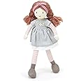 ThreadBear Design - Rag Dolls - Soft Cotton Dolls with Removable Outfit for Kids - Age 3+ (Alma Rag Doll)