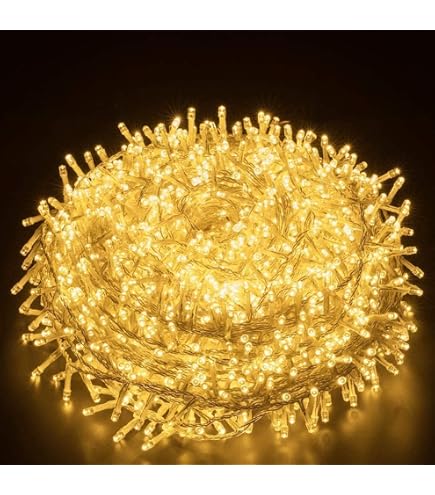 DINOWIN Solar-Lichterkette 9 M (300 LED) – Wetterfest IP65, 8 Modi, Silberdraht | Für Garten, Balkon & Terrasse, Mit Dämmerungssensor