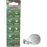 PoundMax 10 Adet AG1(LR621,LR60,364) 1.5V alkalin d&uuml;ğme pil