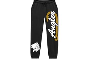 UGLYSHIRT89 Angler Männer u. Herren Jogginghose | Fishing Fischer Angel Hose | M1